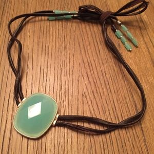 Arhaus Faux Turquiose Necklace